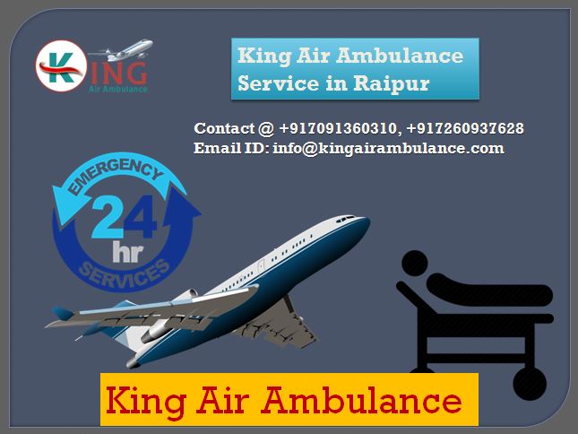 Air Ambulance Service in Raipur